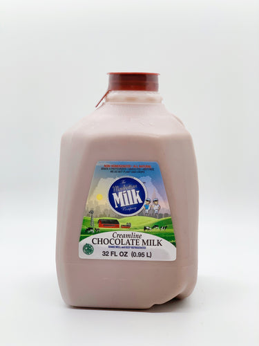 Manhattan Milk Chocolate Milk Creamline Grass-Fed Quart