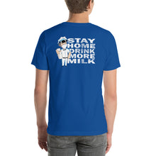 Load image into Gallery viewer, Stay home back print classic logo tee