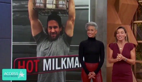Manhattan Milk x Access Hollywood  @accessonline