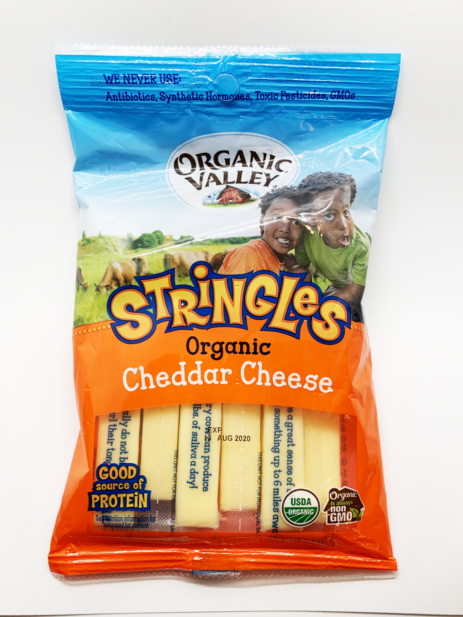 Organic Valley Cheddar Cheese Stringles – Manhattan Milk