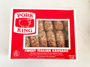 Pork King Sweet Italian Sausage (5 lbs)