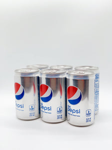 Pepsi Minis, 7.5 Oz Cans, 24 Pack