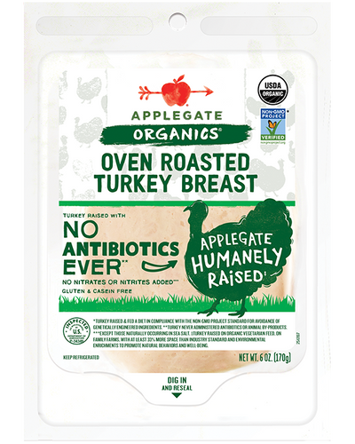 Applegate Organic Oven Roasted Turkey Slices