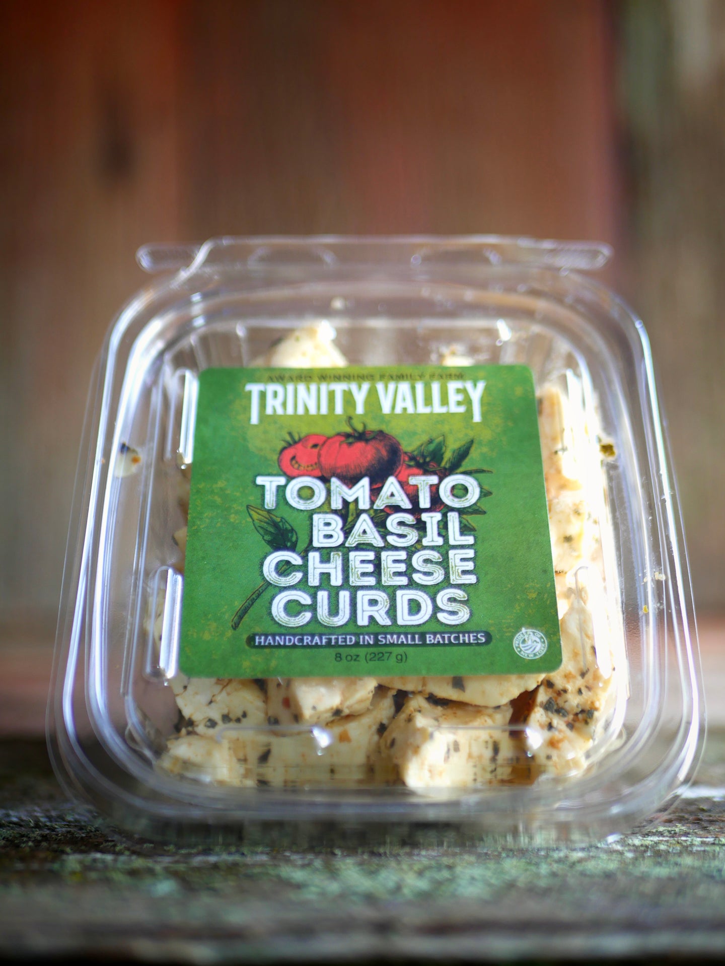 Trinity Valley Handcrafted Artisan Tomato & Basil Cheese Curd