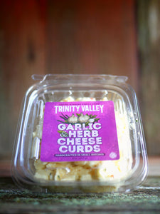 Trinity Valley Handcrafted Artisan Garlic & Herb Cheese Curd