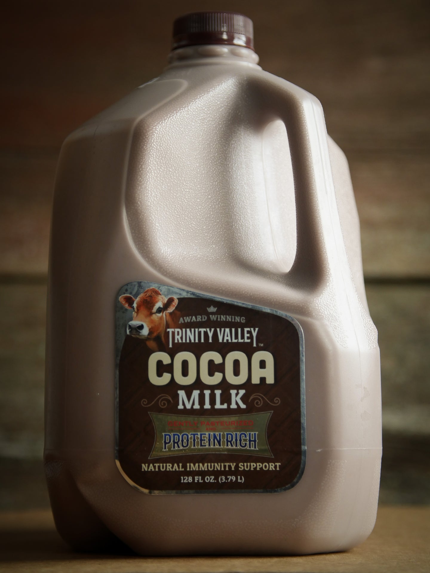 Trinity Valley Chocolate Milk Creamline Grass-Fed Gallon