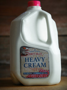 Trinity Valley Heavy Cream Creamline Grass-Fed Gallon