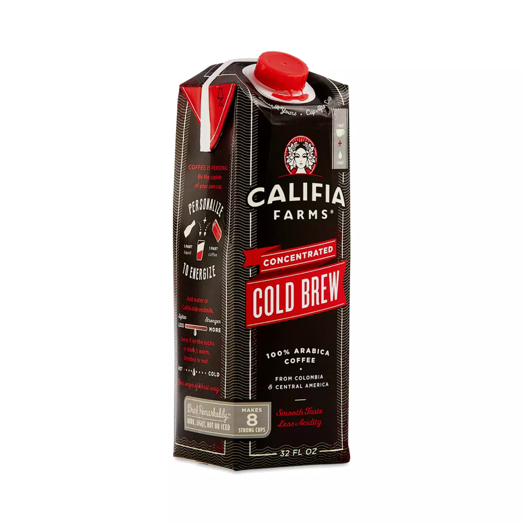 Califia Farms Concentrated Cold Brew Unsweetened Manhattan Milk