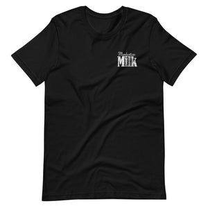 Milkman mask new logo tee