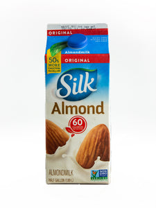 Silk Almond Milk Original Half Gallon