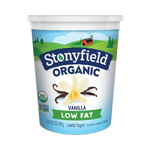 Stonyfield Vanilla Low Fat Yogurt